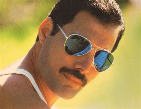 freddie mercury with glasses.